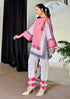 Pink White Summer Kurta Set